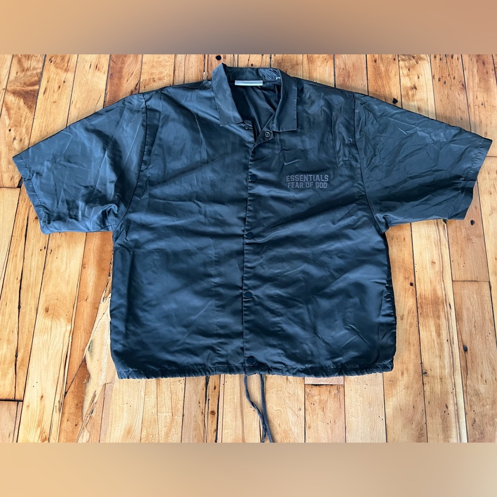 Essentials Short Sleeve Coaches Jacket